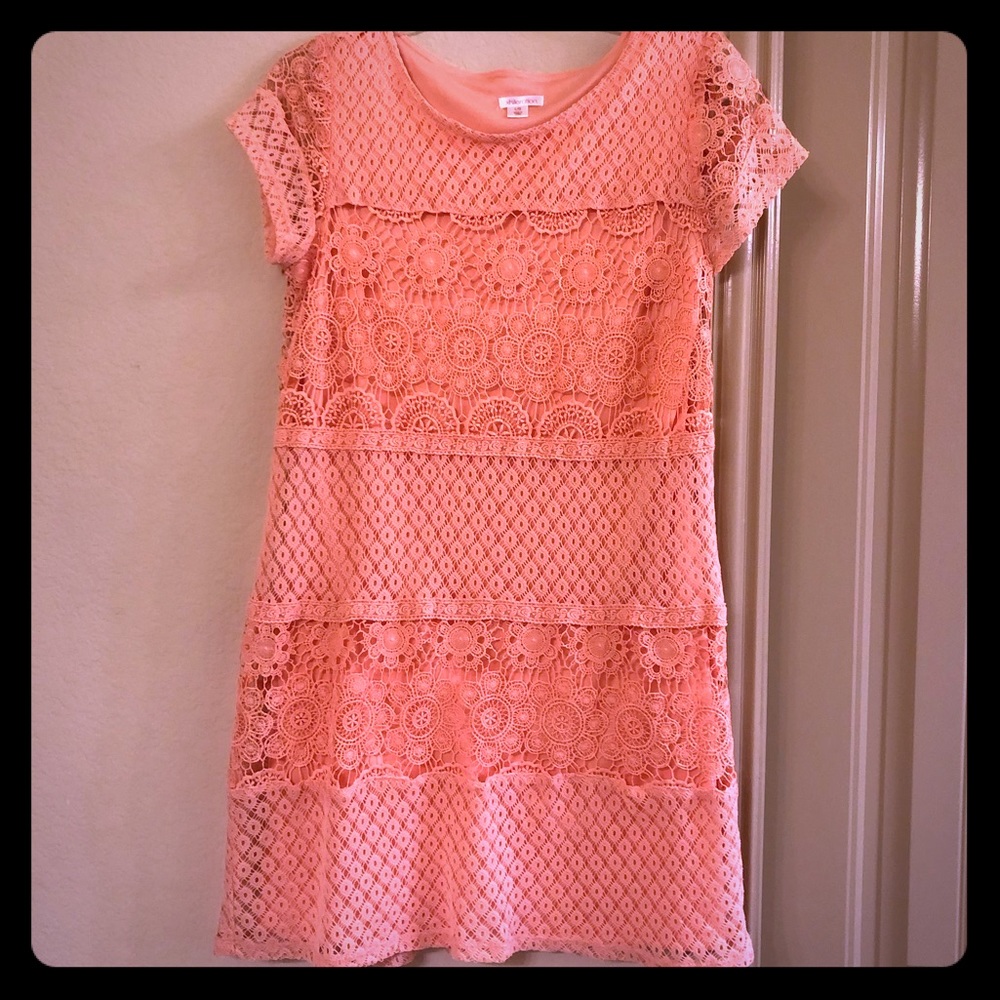 Xhiliration Crochet Dress - Picture 3 of 7